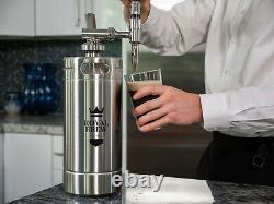 Royal Brew 128 OZ Nitro Cold Brew Coffee Maker Machine Steel Keg Home Kegerator