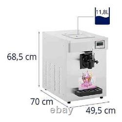 Royal Catering Commercial Soft Ice Cream Machine 1 Flavour 1150W 15 l/h