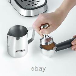Severin Espresso Plus Ground Coffee Maker Machine 1350 Watts, 1.1 Litre Capacity