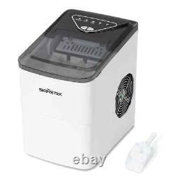 Signstek Ice Makiing Machine 12kg In 24 Hours 9 Cubes In 6 Mins White