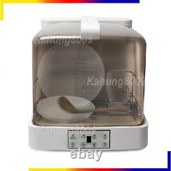 Singlehomie Dishwasher Mini Countertop Fuit Washing Machine with 4 Programs