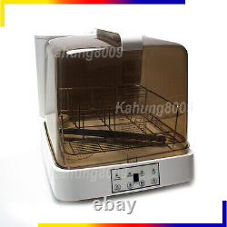 Singlehomie Dishwasher Mini Countertop Fuit Washing Machine with 4 Programs