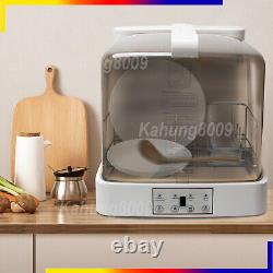 Singlehomie Dishwasher Mini Countertop Fuit Washing Machine with 4 Programs