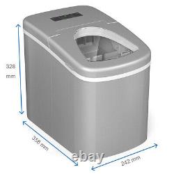 Smad Countertop Ice Maker Machine Portable Ice Cube Maker Electric 12kg Per Day