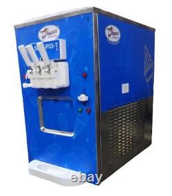 Soft serve ice cream making machine Twin-twist counter-top model with gear pump