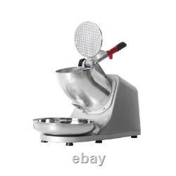 Stainless Steel Commercial Electric Snow Cone Machine Ice Shaver Crusher Maker