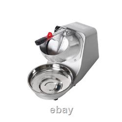 Stainless Steel Commercial Electric Snow Cone Machine Ice Shaver Crusher Maker