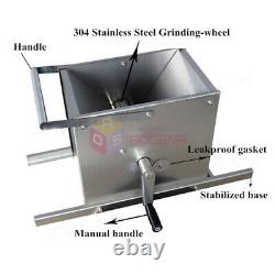 Stainless Steel Grape Crusher Brewing Equipment MANUAL Grape Crushing Machine