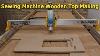 Swing Machine Table Top Cutting Machine Sewing Machine Wooden Top Making X Shaper Plus