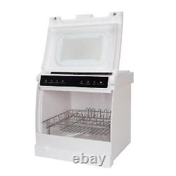 Tabletop Dishwasher Mini Countertop Dishwasher with Machine with 6 Programmes