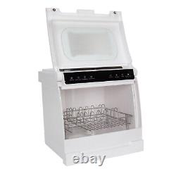 Tabletop Dishwasher Mini Countertop Dishwasher with Machine with 6 Programmes