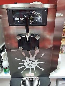Taylor C708 Counter Top Pump Fed Self Pasteurised Ice Cream Machine High Output