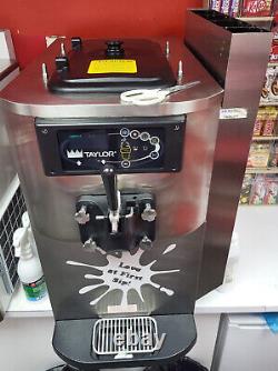 Taylor C708 Counter Top Pump Fed Self Pasteurised Ice Cream Machine High Output