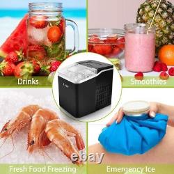 ULIT Portable Ice Maker, Ice Maker Machine for Countertop, Self-Cleaning Function