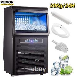 VEVOR 15LBS/24H Commercial Self Cleaning Ice Maker Cube Machine 350W