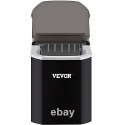 VEVOR 26 Ibs Ice Cube Maker Automatic Machine ABS Shell 1.4L Water Tank Bar