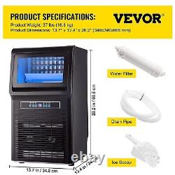 VEVOR 70LB Countertop Cube Ice Machine Maker Ice Freezer for Home Bar 350W