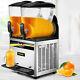 VEVOR Commercial Double Bowl Slush Machine Frozen Drink Machine 2x15L 1000W