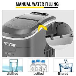 VEVOR Portable Electric Ice Maker Machine Counter Top 2.4L 26LBS withIce Scoop
