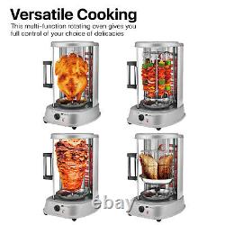 Vertical Rotisserie Oven Grill Countertop Shawarma Machine Rotisserie Machine