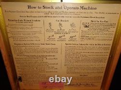Vintage Boyemaco General Store Counter Top Curtain Fixtures Selection Machine