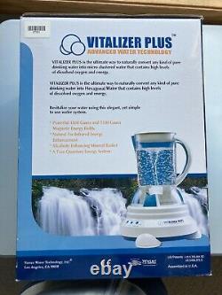 Vitalizer Plus + 1 Mineral Cube Oxygen Hexagonal Alkalinity Water Machine