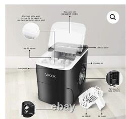 Vpcok Ice maker portable automatic Ice machine, Brand New