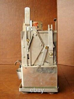 Working Vintage 5-Cent Counter top Spin-It Almond Vending Machine