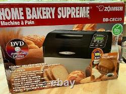 Zojirushi Home Bakery Supreme 2-Pound-Loaf Bread Machine BB-CEC20