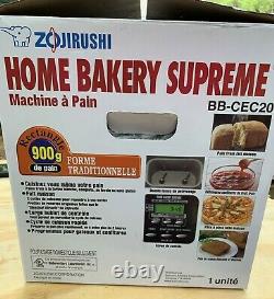 Zojirushi Home Bakery Supreme 2-Pound-Loaf Bread Machine BB-CEC20